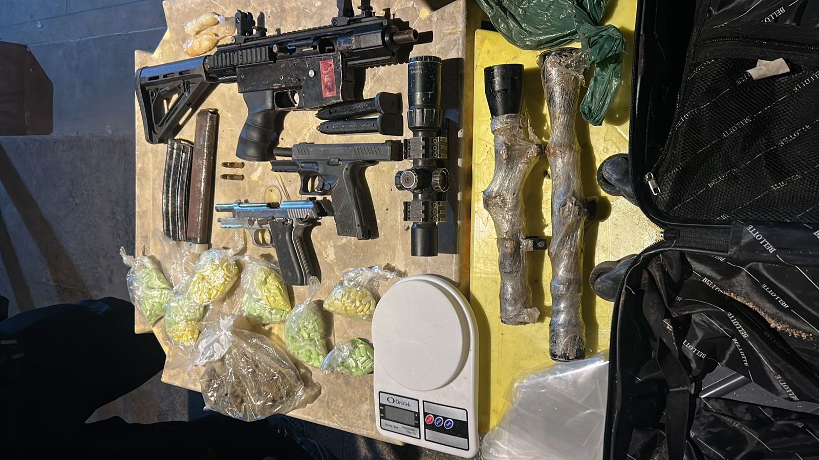 BOPE apreende armas, drogas sintéticas e munições durante operação em Porto Velho