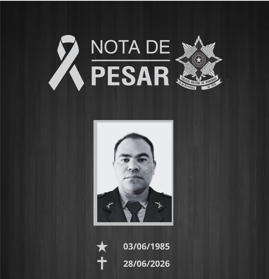 NOTA DE PESAR: CABO PM LUIS CARLOS DE SOUSA REIS