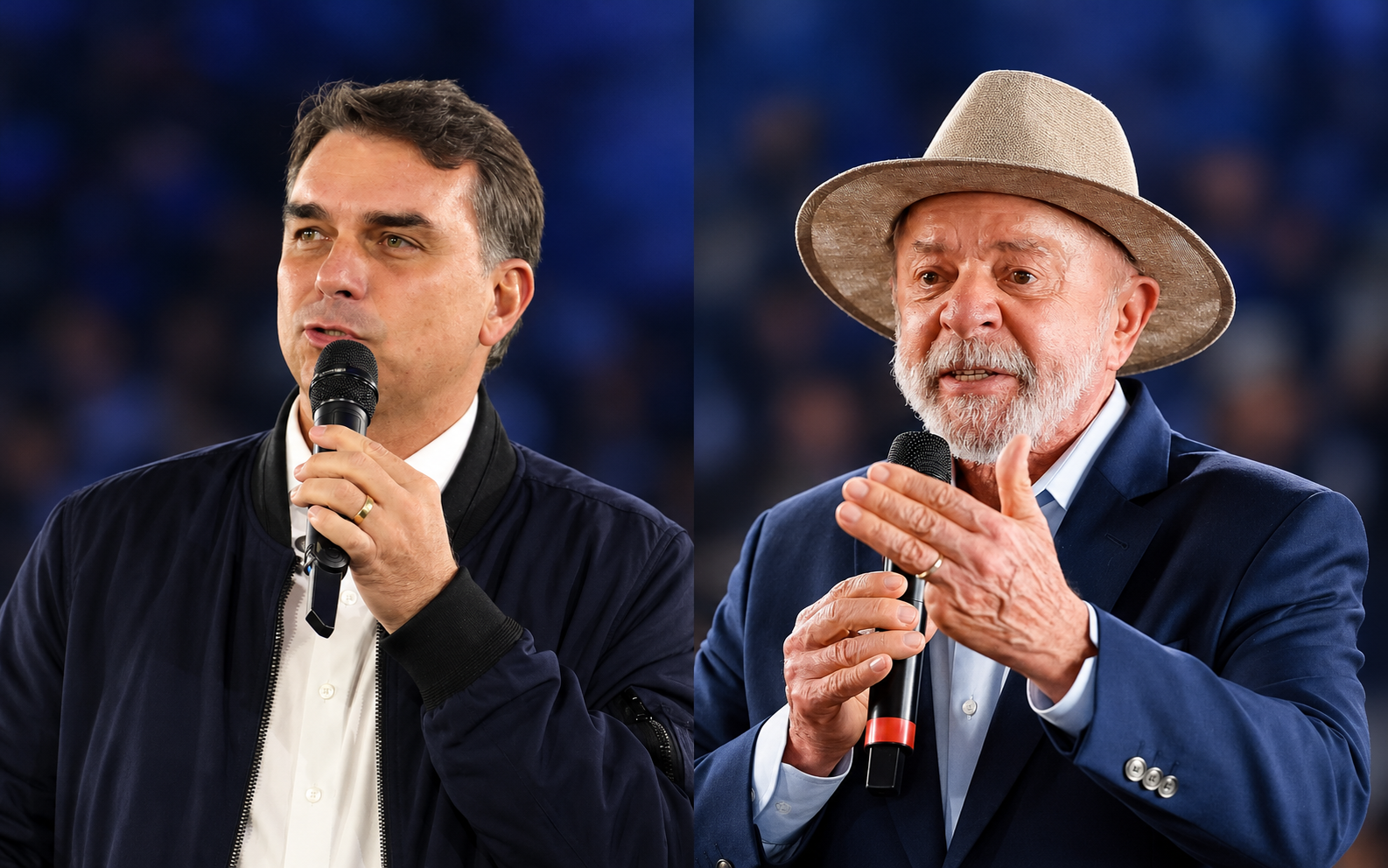 Pesquisa Real Time Big Data mostra Flávio com 52% e Lula com 48% dos votos válidos