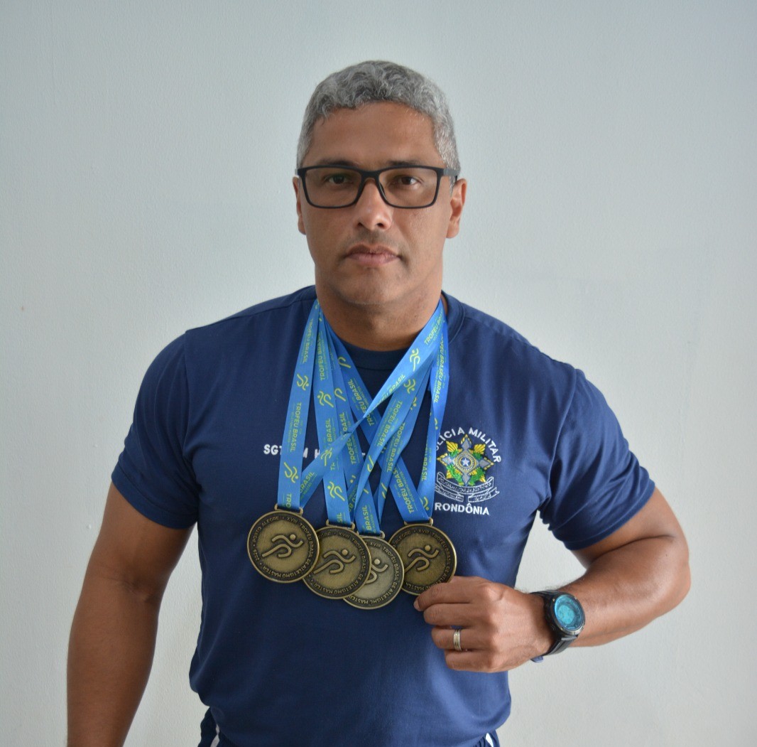 SARGENTO DA PMRO CONQUISTA QUATRO OUROS NO TROFÉU BRASIL MASTER DE ATLETISMO