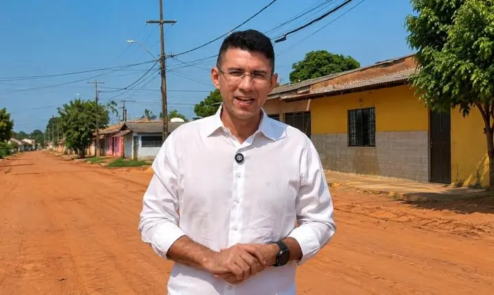 Avanço do Asfalto no Cidade Nova é Acompanhado por Pedro Geovar