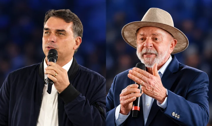 Pesquisa Real Time Big Data mostra Flávio com 52% e Lula com 48% dos votos válidos